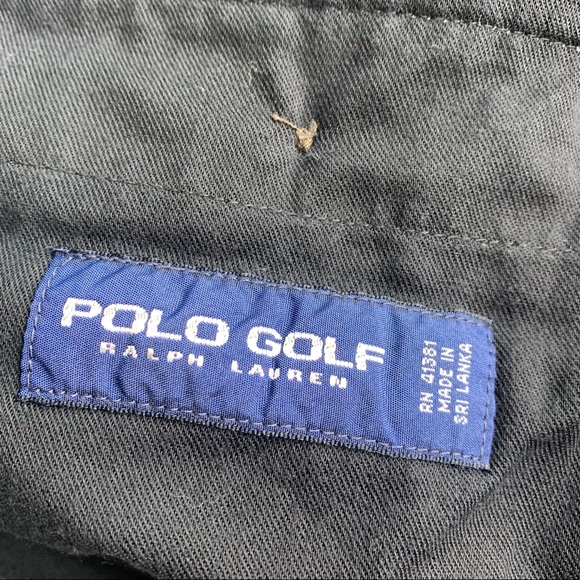 Polo Golf Multicolor Blue Plaid Above Knee Shorts - Picture 7 of 7